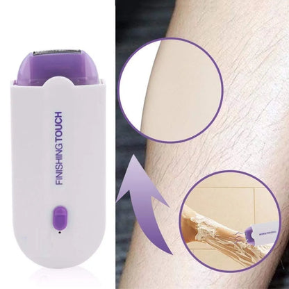 Rechargeable Instant Painless Facial & Body Hair Remover Trimmer Shaver – Unisex