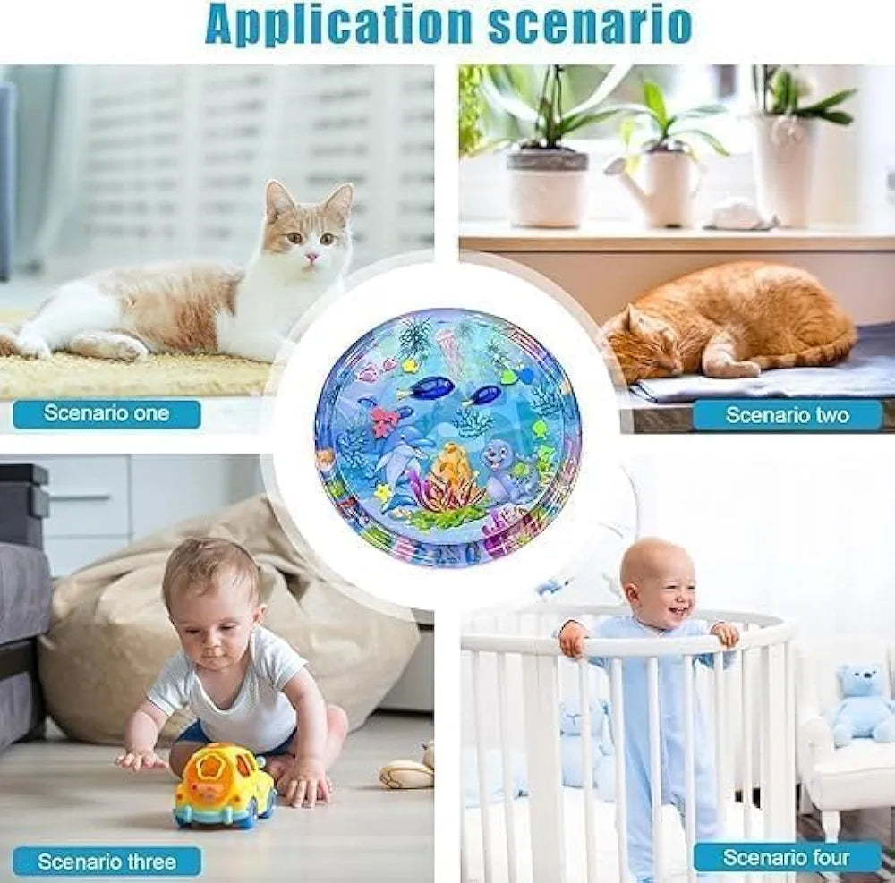 Water Sensory Play Mat – Fun Splash Time for Babies & Pets!