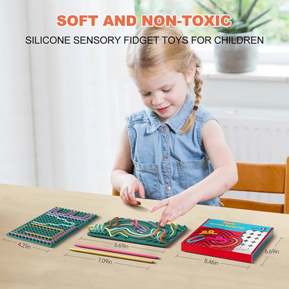 Montessori Toys Sensor Activity Board – For Calming Play & Growth