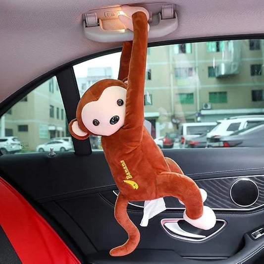 Cartoon Monkey Tissue Holder – Cute, Funky & Super Soft!