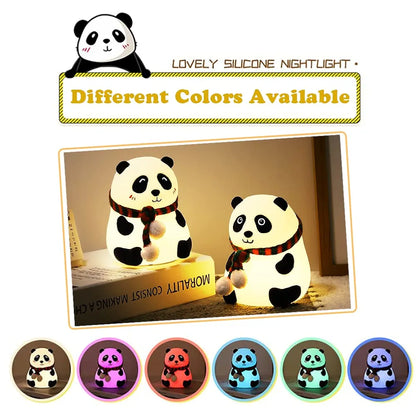 Cute Panda Light Lamp – Adorable Night Companion for Kids