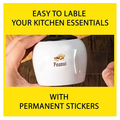 3D Waterproof Kitchen Spice Jar Label Stickers – Pack of 60 / 120 / 180 UV DTF Stickers