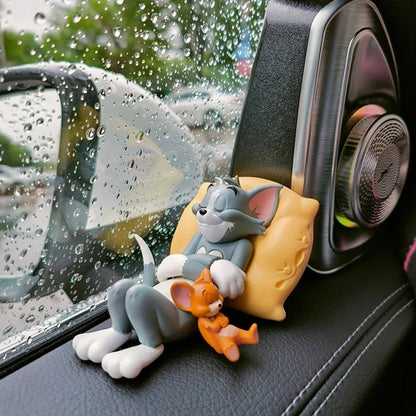 Tom & Jerry Cute Sleeping Car Interior Accessory