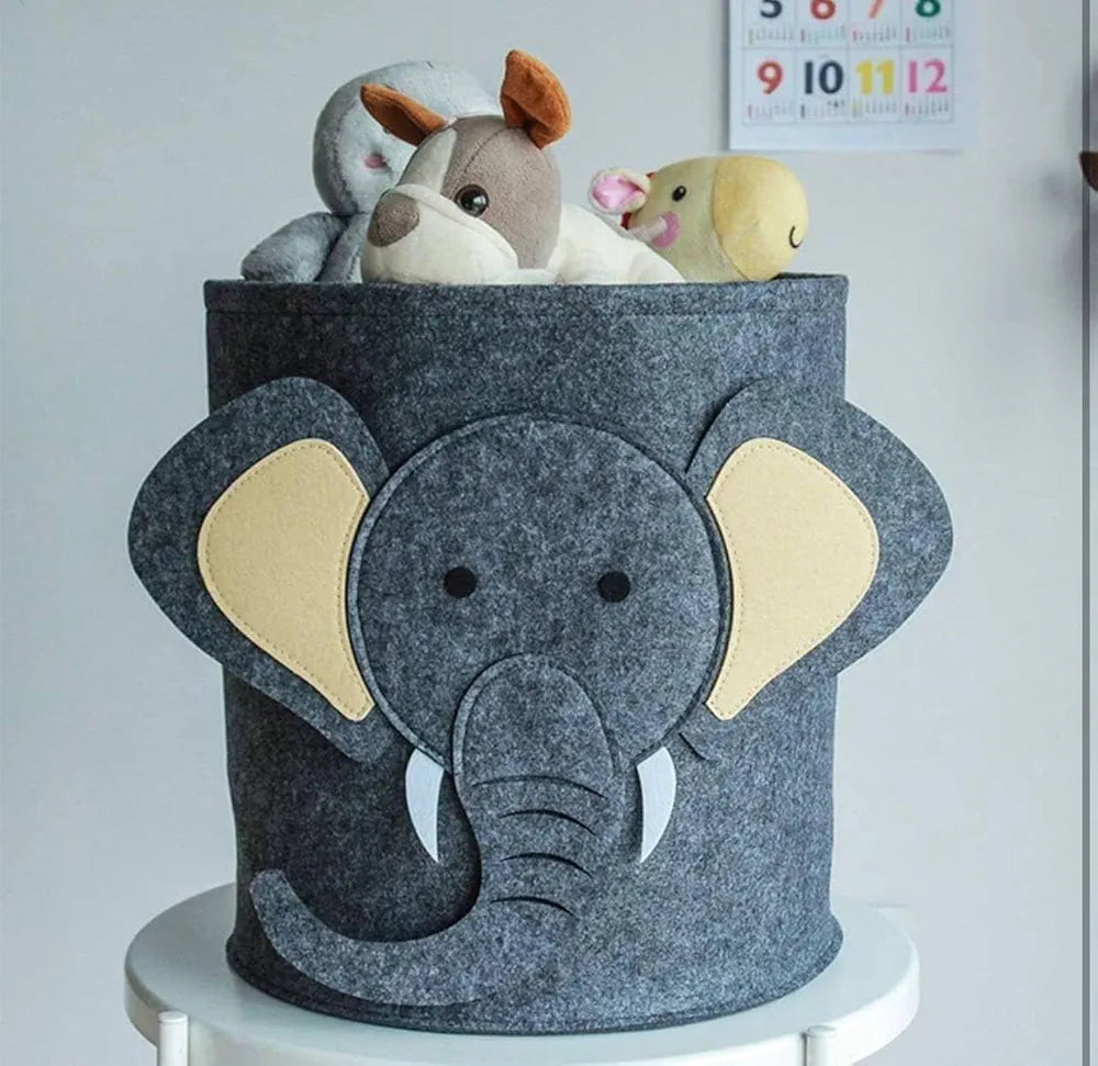 Cute Laundry Basket Clothes Organizer