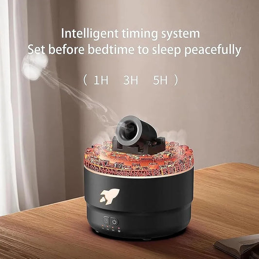 Aroma Diffuser with Three-Speed Timing – Daily Humidification & Relaxing Fragrance