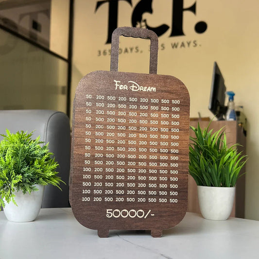 Travel Money Saving Suitcase – Your Mini Bank for Big Adventures