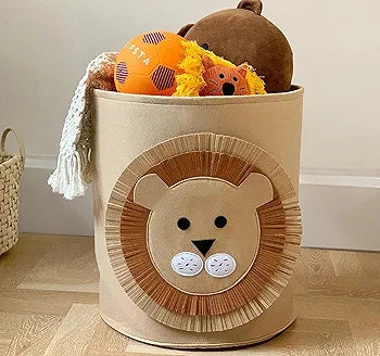 Cute Laundry Basket Clothes Organizer
