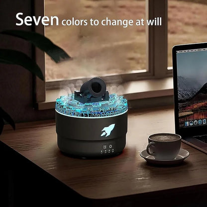 Aroma Diffuser with Three-Speed Timing – Daily Humidification & Relaxing Fragrance