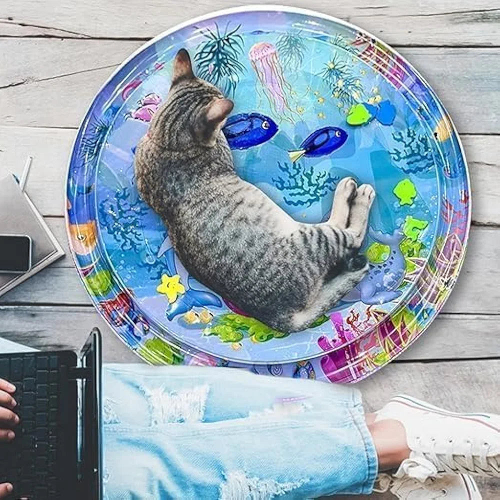 Water Sensory Play Mat – Fun Splash Time for Babies & Pets!