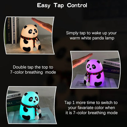 Cute Panda Light Lamp – Adorable Night Companion for Kids