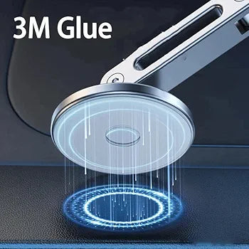 Foldable Magnetic 360° Rotating Phone Holder Stand for Car & Desk Use