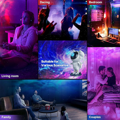 Astronaut Galaxy Projector - Turn Your Room into a Cosmic Wonderland!