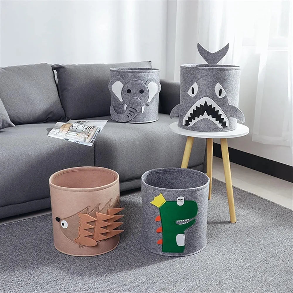 Cute Laundry Basket Clothes Organizer