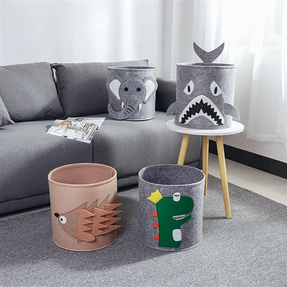 Cute Laundry Basket Clothes Organizer