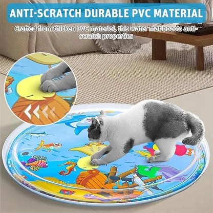 Water Sensory Play Mat – Fun Splash Time for Babies & Pets!